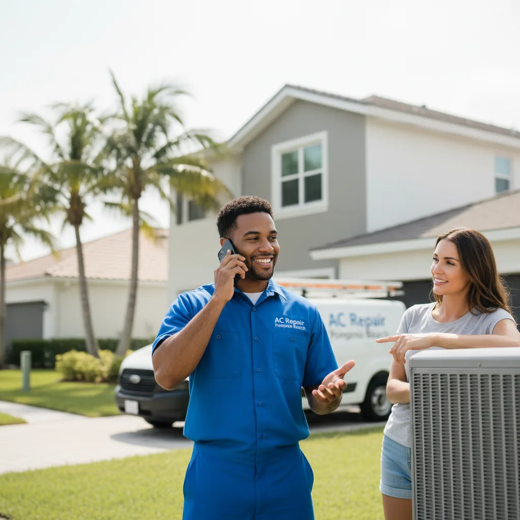AC Repair Pompano Beach customer support in Chicopee
